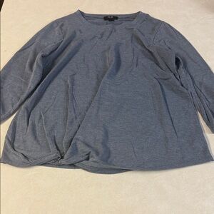 AGB Heather Gray Long Sleeve Women's Top 🐯